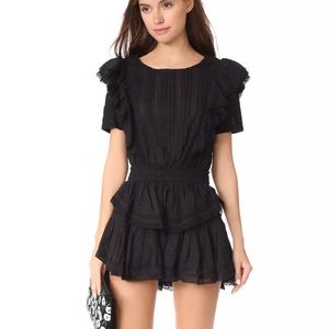 ‼️SOLD‼️ LoveShackFancy Natasha Dress in Black